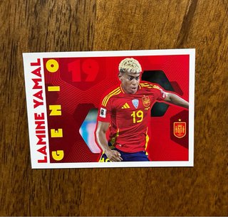 Lote 3 Cromos Lamine Yamal España