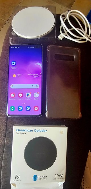 Samsung Galaxy S10+ Negro/Plata