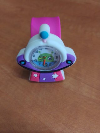 Reloj pulsera infantil Ovni rosa