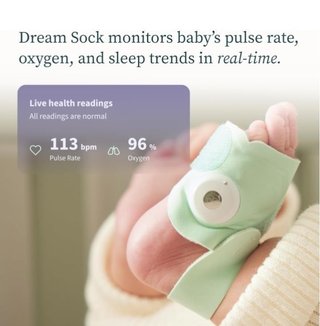 Owlet Dream Sock Vigilabebés Inteligente