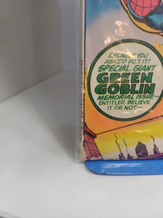 THE AMAZING  SPIDERMAN KING SIZE 1973 THE GOBLIN