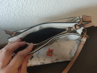 Bolso bandolera Parfois estampado floral