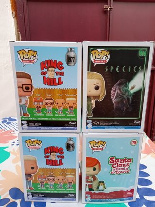 Lote 4 Funkos , 1979, 1795,1977 Y 1906. leer todo.