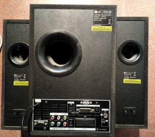 Home cinema LG J10HD negro