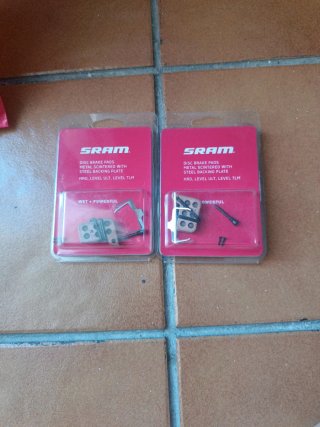 Pastillas Freno SRAM Metal Sintered HRD Level