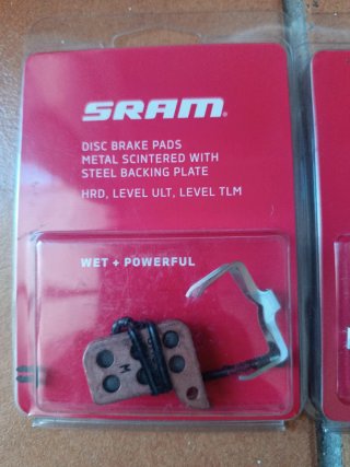 Pastillas Freno SRAM Metal Sintered HRD Level