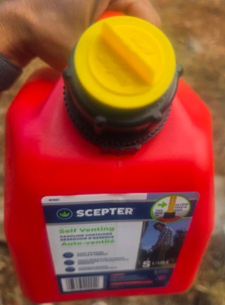Garrafa Gasolina Scepter 5L Auto-ventilada