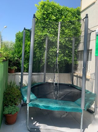 Trampolín Hexagonal 240
