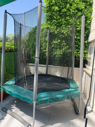 Trampolín Hexagonal 240