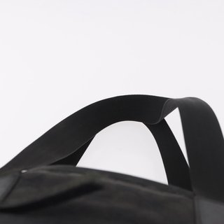 GUCCI GG Canvas Hand Bag Black Silver 28893 Auth