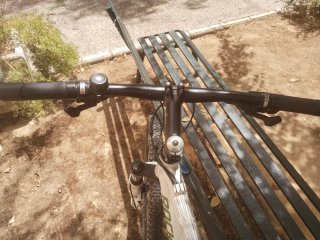 Bicicleta Montaña Rockrider Blanca