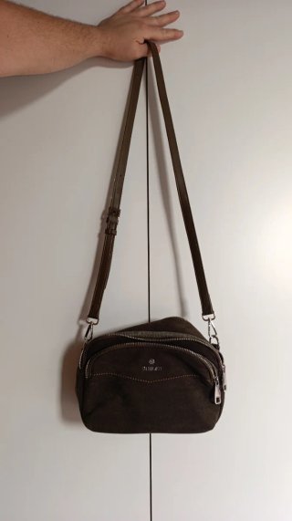 Bolso Binnari Marrón Bandolera Estrenar