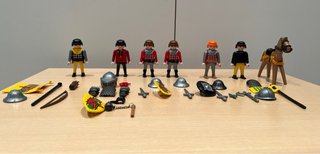 Playmobil 3887 Torre Asalto + figuras medievales