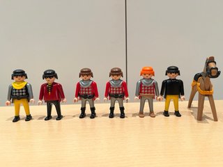 Playmobil 3887 Torre Asalto + figuras medievales