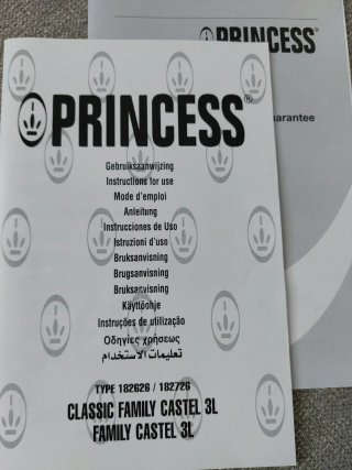 Freidora Princess Acero Inoxidable