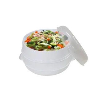 Vaporera Microondas Cocina Rápida y Saludable