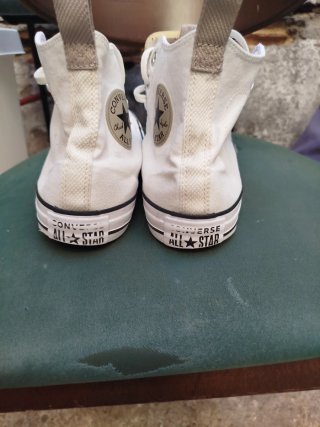 Converse All Star Talla 46 Blancas