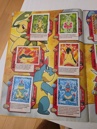 Álbum Pokémon Johto League Champions