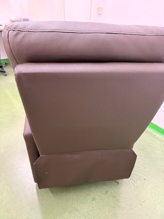 Sillón manual calefactable piel sintética