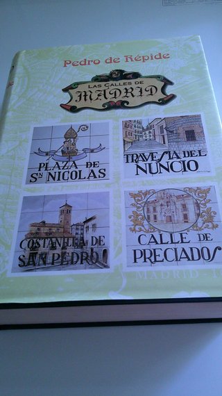 Libro las calles de Madrid