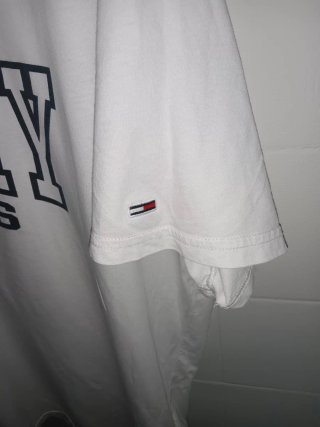 Camiseta Tommy Jeans Blanca original talla XL
