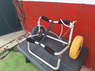 Carrello per kayak o paddle surf a due ruote