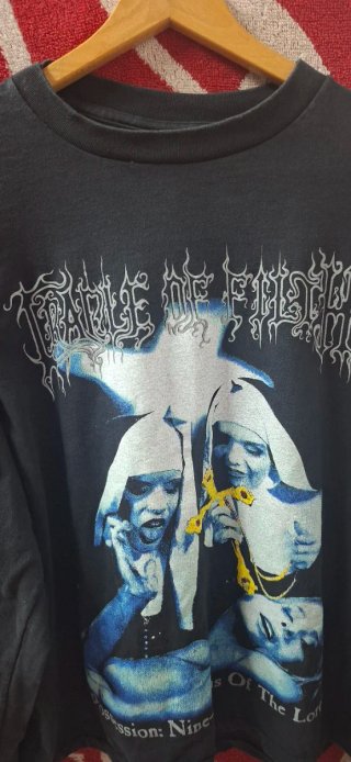 Camiseta Cradle Of Filth Negra Manga Larga