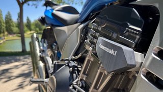 Kawasaki Z1000 Azul Moto 2007 Naked