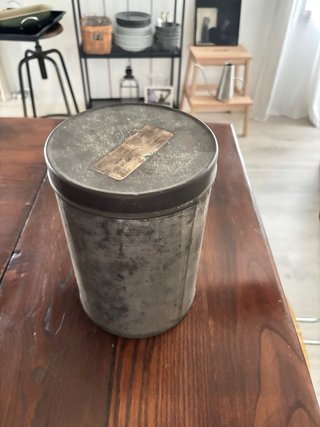 Scatola Latta Vintage Delser