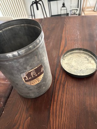 Scatola Latta Vintage Delser