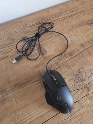 Logitech G502 HERO Mouse Nero