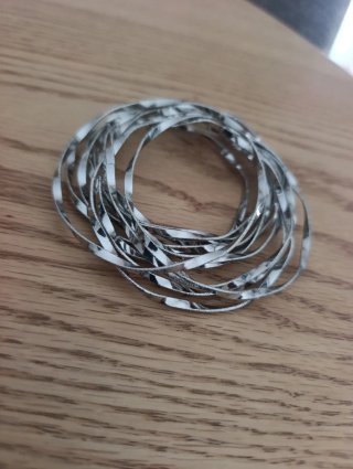 Lote Pulseras Doradas y Plateadas