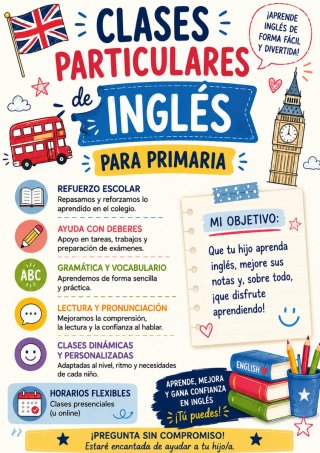 Clases particulares de inglés