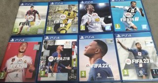 PS4 FIFA 15, 17, 19, 20, 21, 22, 23