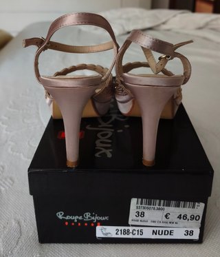 Sandali Rouge Bijoux oro rosa taglia 38