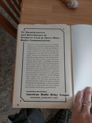 Manuale Radioamatore 41ª Edizione 1964