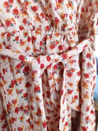 Vestido floral verano talla S