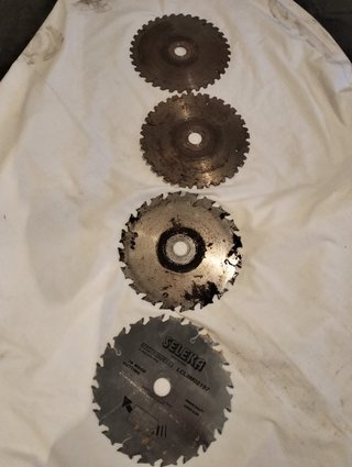 4 discos diamante para radial grande