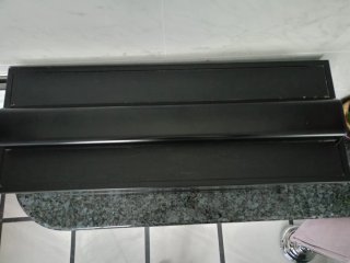 Acuario Negro y Transparente