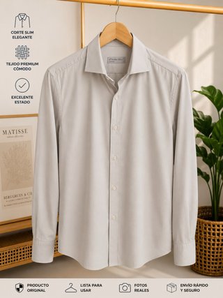Camisa Emidio Tucci Slim Fit Talla 3