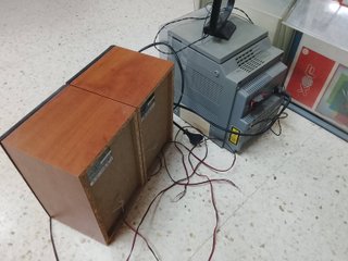 Minicadena Panasonic con altavoces