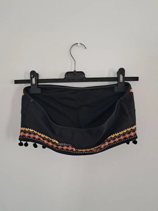 Conjunto Bikini Negro y Amarillo Talla S-M
