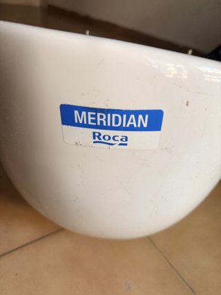Tapa y asiento Roca blanco