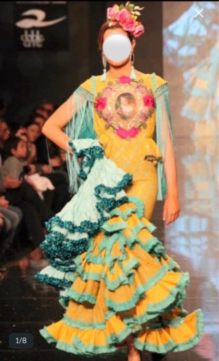 Traje de Flamenca Ana Morón Talla 42