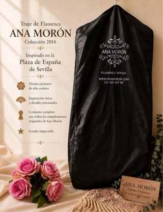 Traje de Flamenca Ana Morón Talla 42