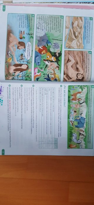 Religión Católica, 4 Primaria, Edén, Revuela