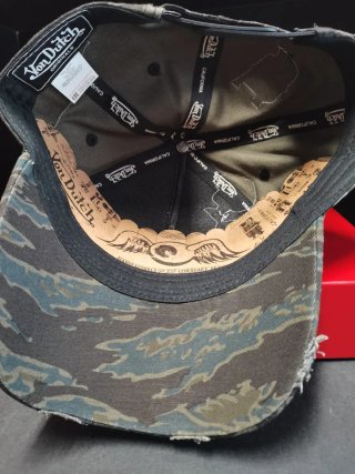 Gorra Von Dutch Camuflaje Parches