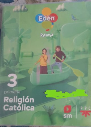 Revuela Religión católica, 3 primaria. Edén