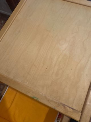 Trona de madera convertible