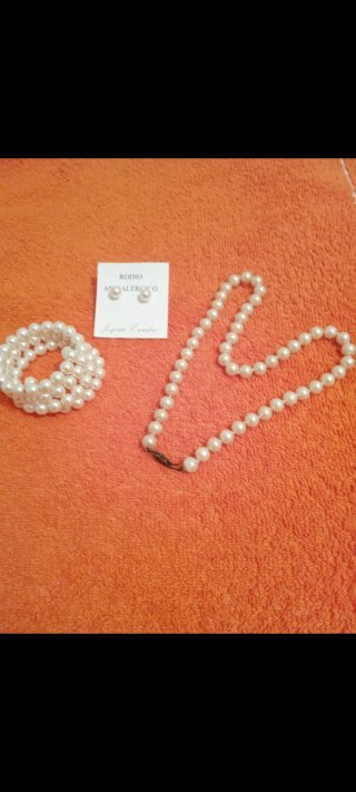 CONJUNTO JOYAS DE PERLAS